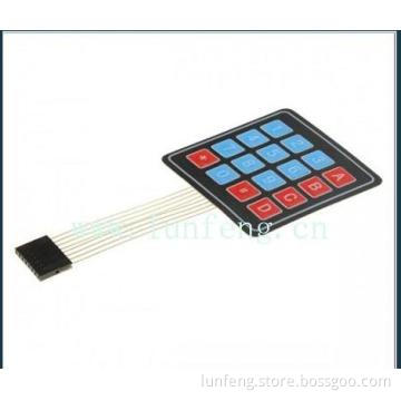 metal embossed tactile FPC membrane switch